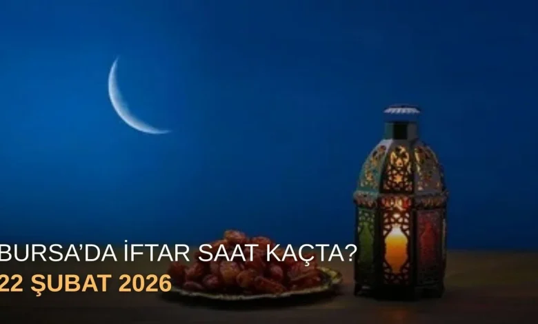 Bursa’da iftar saat kaçta?