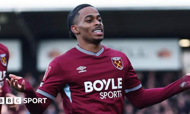 Burton Albion 0-1 West Ham United (aet): Crysencio Summerville scores in FA Cup