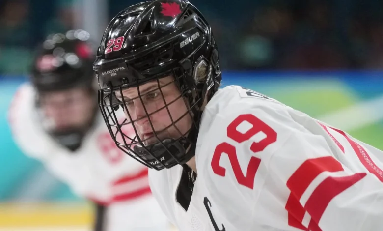 CP NewsAlert: Canadian captain Marie-Philip Poulin leaves game with injury