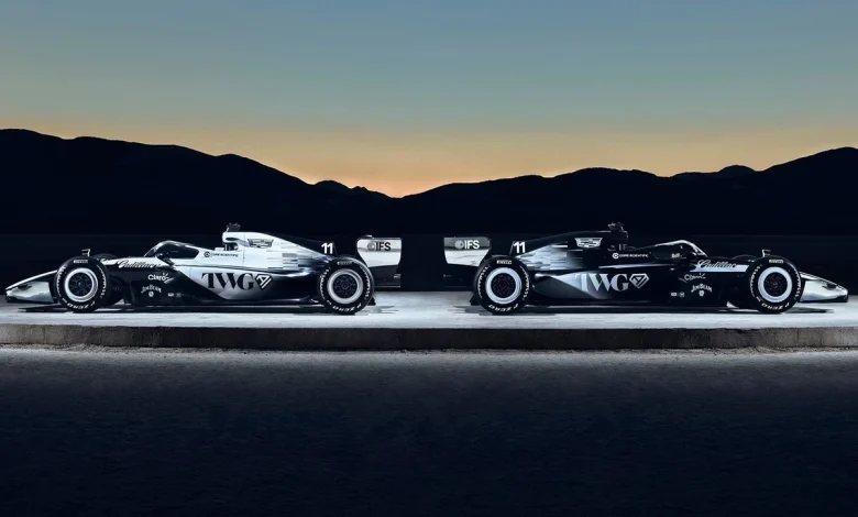 Cadillac reveals two-sided livery for its maiden F1 season