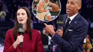 Caitlin Clark’s NBC debut features awkward Reggie Miller moment