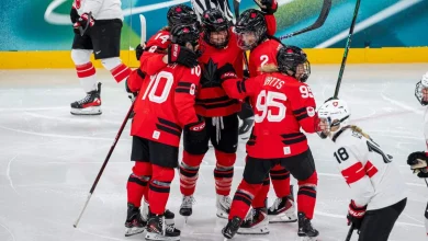 Canada women’s hockey team advances to Olympic gold medal game as Poulin makes history
