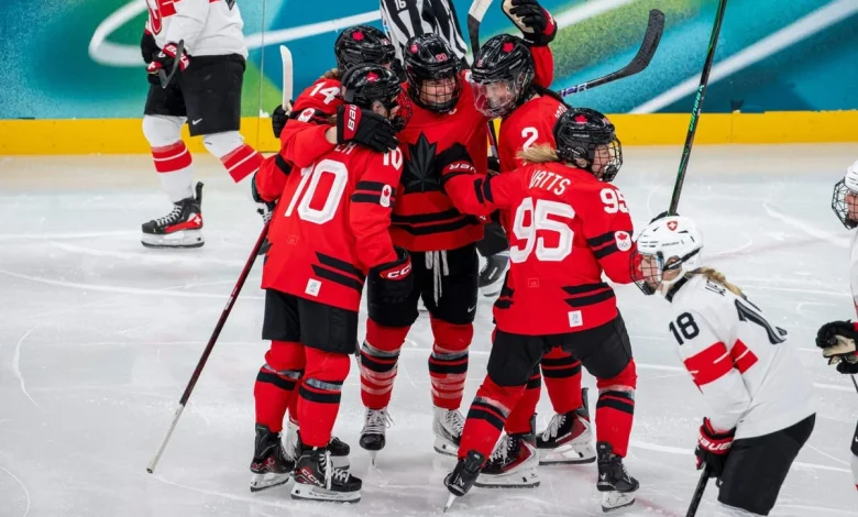 Canada women’s hockey team advances to Olympic gold medal game as Poulin makes history