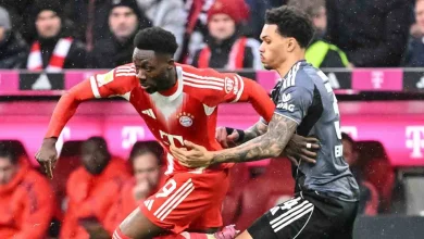 Canada's Alphonso Davies exits Bayern Munich match with apparent injury