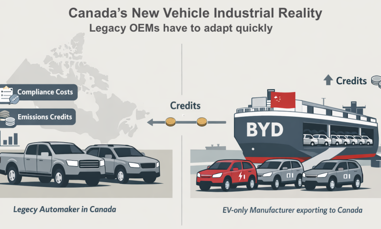 Canada’s EV Policy Shift Is About Credits, Not Mandates