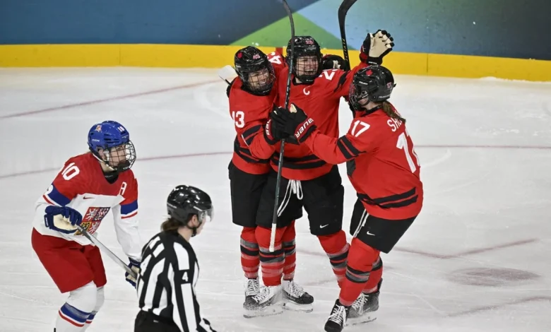 Canada’s win over Czech Republic in Olympic women’s hockey overshadowed by Poulin’s exit - The Athletic