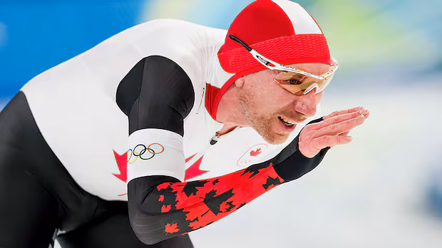 Canadian speed skater Ted-Jan Bloemen 9th over 10,000 metres in his final Olympic race