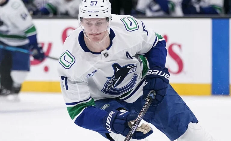 Canucks scratch Myers for 'roster management purposes'