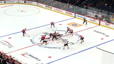 Caps beat Flyers 3-1 in return from Olympic break