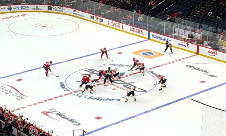 Caps beat Flyers 3-1 in return from Olympic break