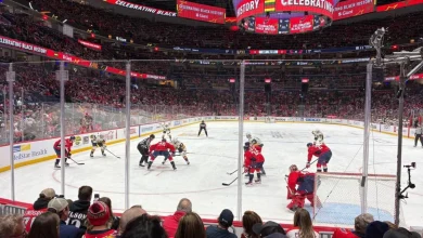 Caps survive a third-period push and extend win streak: Capitals beat Golden Knights 3-2
