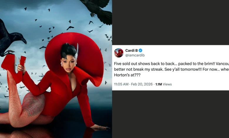 Cardi B calls out Tim Hortons ahead of Vancouver show and fans are loving it