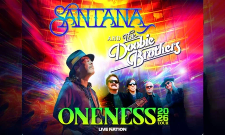 Carlos Santana teams up with The Doobie Brothers for August concert in El Paso