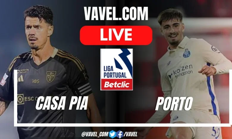 Casa Pia vs Porto LIVE Score Updates in Portuguese League Match