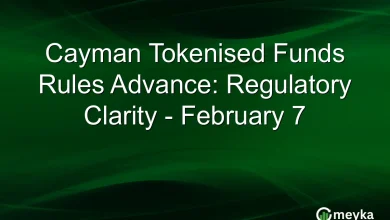 Cayman Tokenised Funds Rules Advance: Regulatory Clarity – February 7