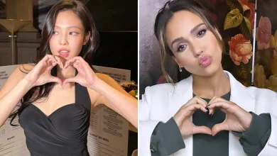 Celebrity Heart Hands For Valentine's Day