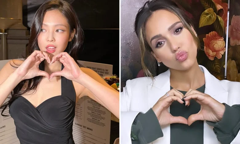 Celebrity Heart Hands For Valentine's Day