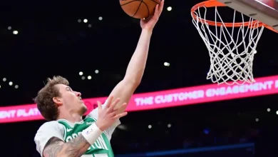 Celtics' Baylor Scheierman Starts, Records Double-Double In Win Over Suns