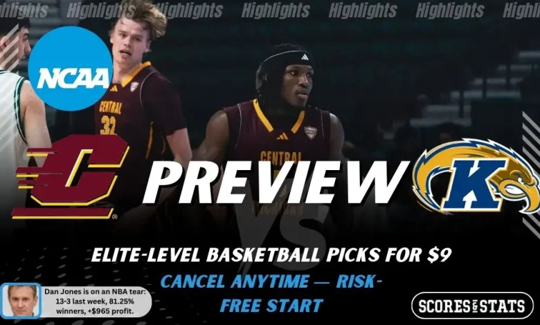 Central Michigan Chippewas vs Kent State Golden Flashes Picks and Predictions February 24, 2026