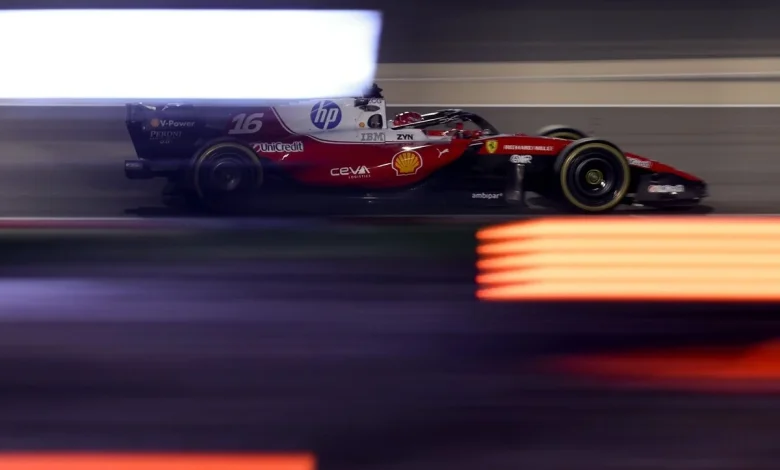 Charles Leclerc tops day two, Lando Norris completes most laps