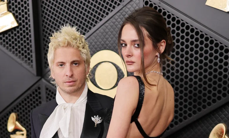 Charlotte Lawrence Goes Chic in Black as She Supports Fiance Andrew Watt at Grammys 2026