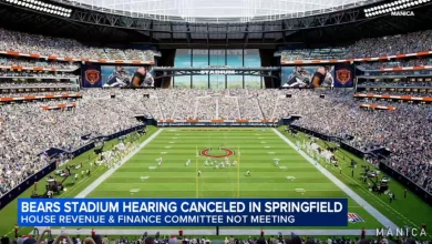 Chicago Bears news today: Illinois House committee cancels meeting to hear Bears stadium bill