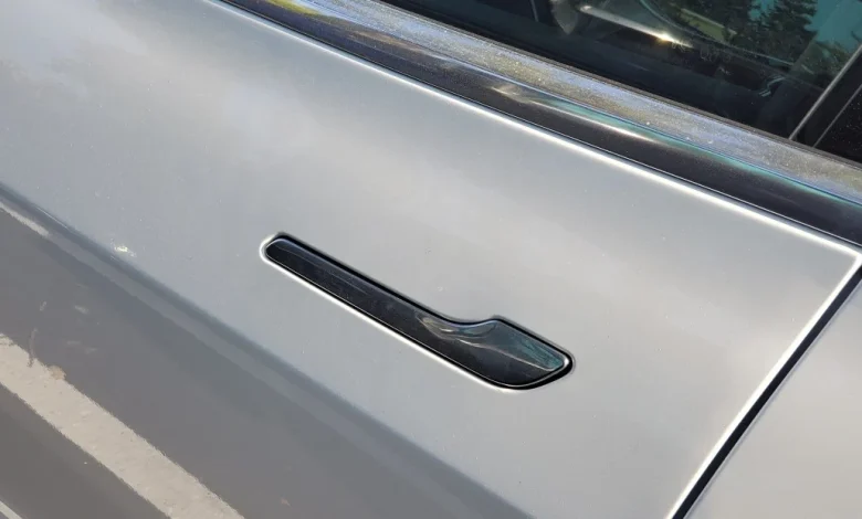 China is banning hidden electric door handles for EVs