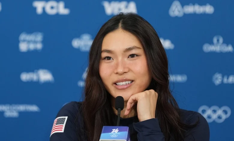 Chloe Kim chases an Olympic halfpipe three-peat, despite injury : NPR
