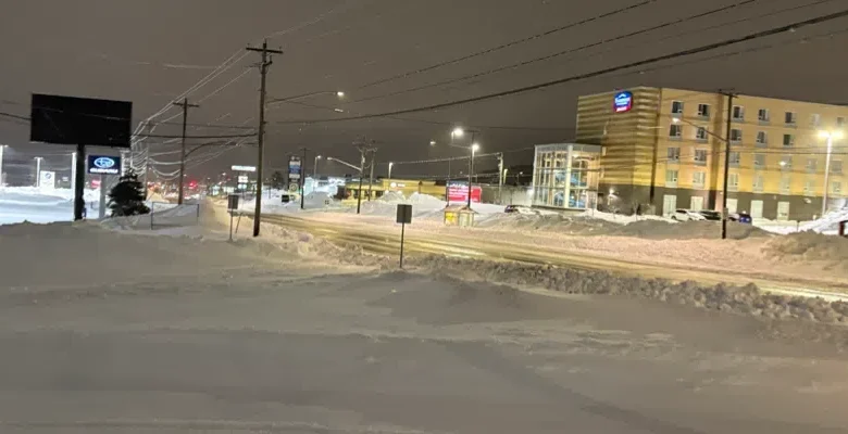 Cleanup Underway on Avalon After 40+ cm Snowfall