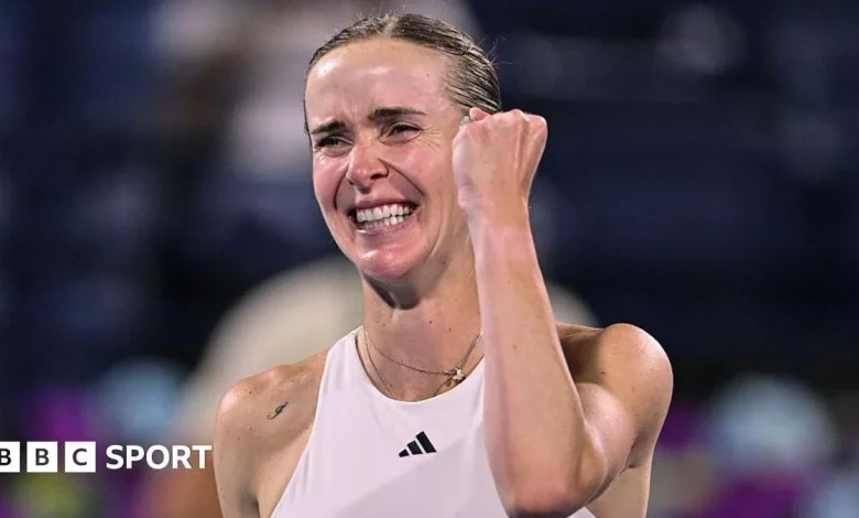 Coco Gauff: American beaten in epic as Elina Svitolina reaches Dubai final