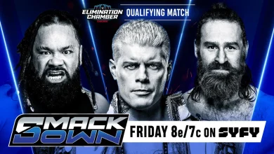 Cody Rhodes vs. Jacob Fatu vs. Sami Zayn | Men's Elimination Chamber Triple Threat Qualifying Match