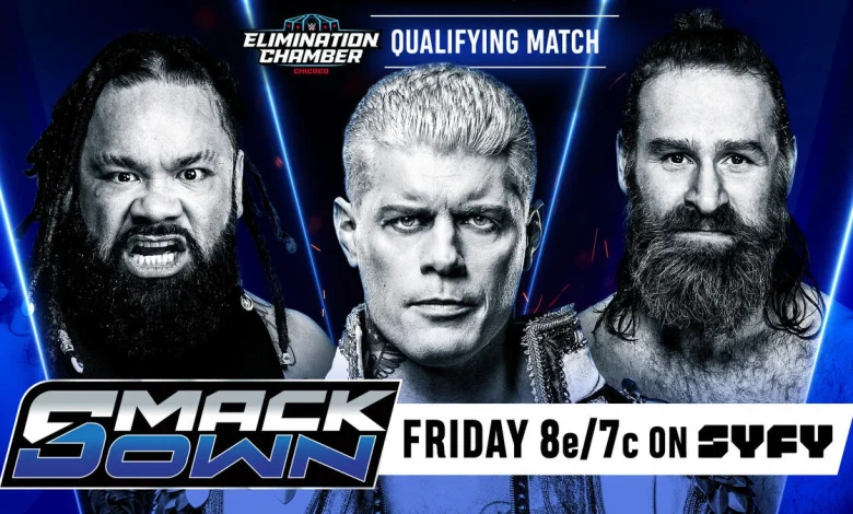 Cody Rhodes vs. Jacob Fatu vs. Sami Zayn | Men's Elimination Chamber Triple Threat Qualifying Match