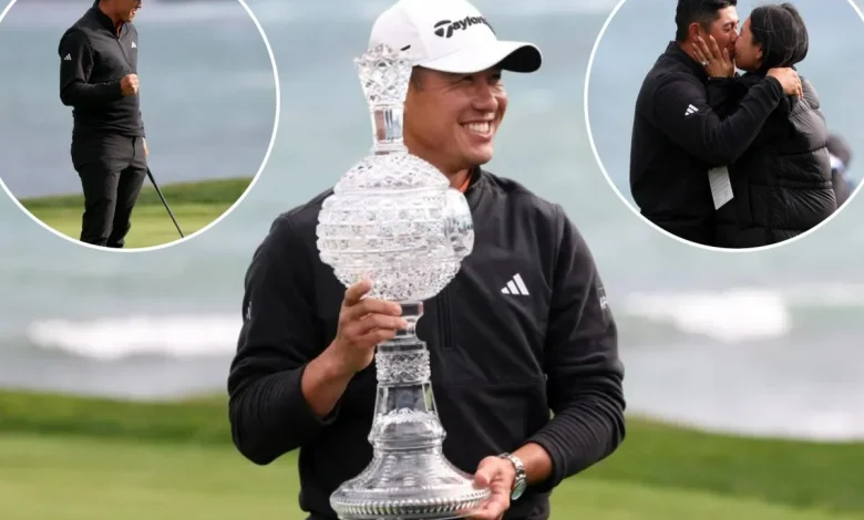 Collin Morikawa holds off Scottie Scheffler for first PGA Tour win since 2023