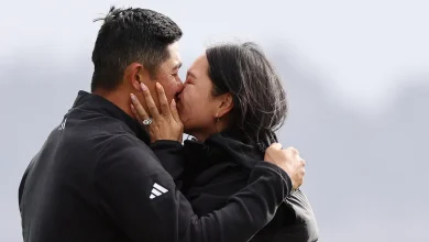 Collin Morikawa reveals wife Katherine is pregnant after Pebble Beach win
