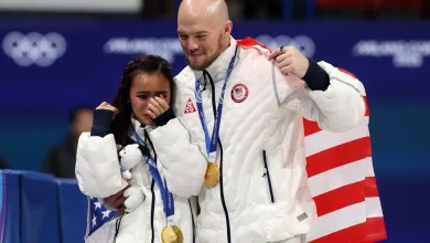 Colorado-based figure skating duo win Olympic gold medals after surgeries, concussion