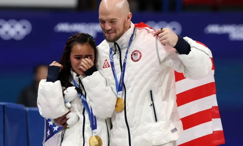 Colorado-based figure skating duo win Olympic gold medals after surgeries, concussion