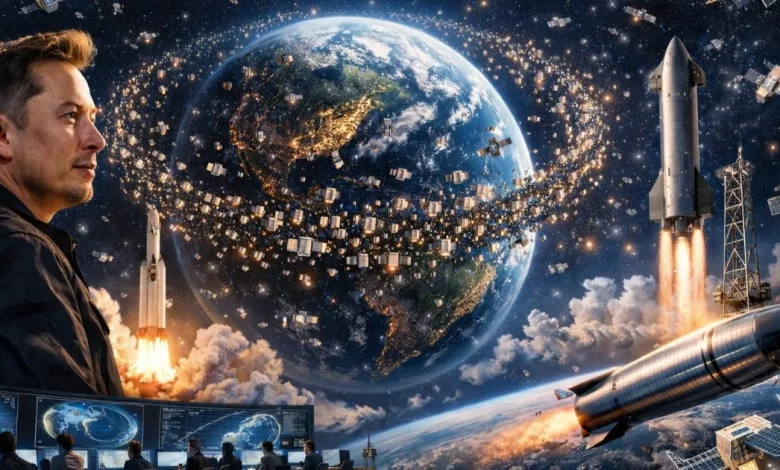 Công ty của Elon Musk gây lo ngại vì muốn phóng 1 triệu vệ tinh lên quỹ đạo
