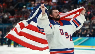 Connor Hellebuyck goaltended the U.S. to gold. His journey started in Odessa, Texas