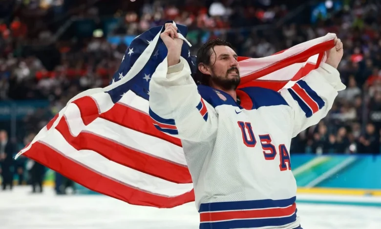 Connor Hellebuyck goaltended the U.S. to gold. His journey started in Odessa, Texas