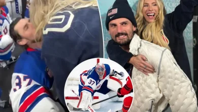 Connor Hellebuyck's wife gives fans inside look into Team USA celebrations