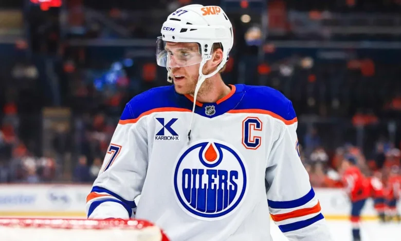 Connor McDavid threw a hit so big in Team Canada’s win that Brad Marchand thought it was Tom Wilson: ‘No, that was Davo’