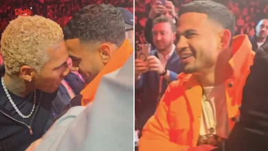 Conor Benn and welterweight rival Rolly Romero pulled apart at New York fight after going head-to-head
