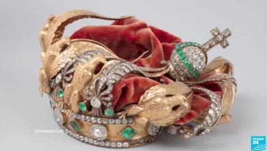 Crown Dropped by Louvre Thieves Is Crumpled