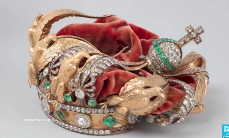 Crown Dropped by Louvre Thieves Is Crumpled