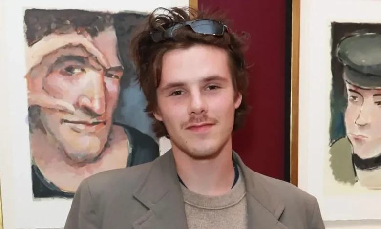 Cruz Beckham poses in his budgie smugglers in 'wild' promo shot for new song