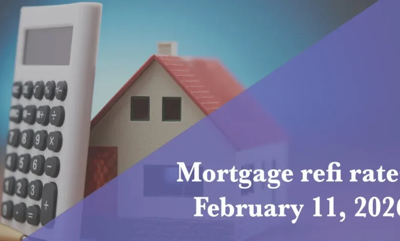 Current refi mortgage rates report for Feb. 11, 2026