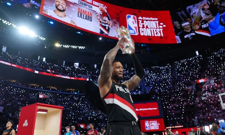 Dame Time returns: Damian Lillard earns improbable 3-Point Contest win at All-Star Weekend