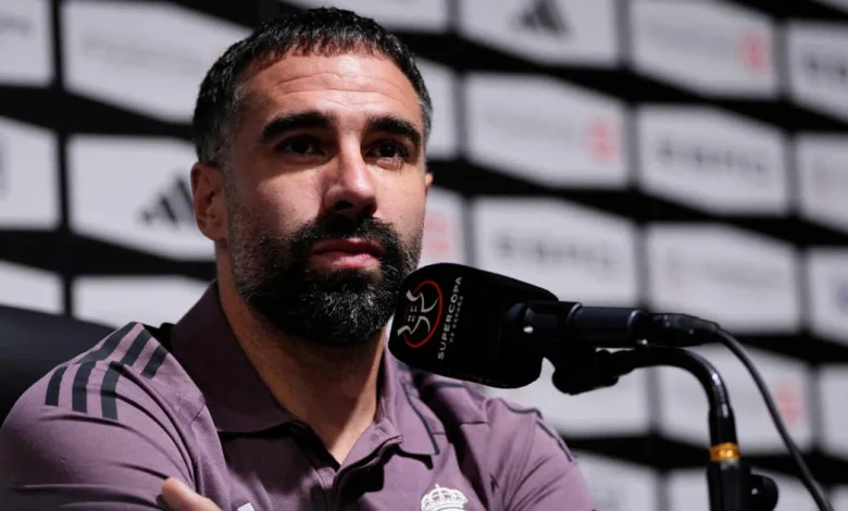 Dani Carvajal (34 años), futbolista del Real Madrid, sobre su infancia: "Tu pandilla empieza a tomar copas y tú a las once de la noche tienes que estar en casa"