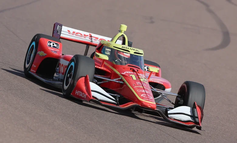 David Malukas Opens Penske Tenure by Leading First Day of Phoenix Open Test