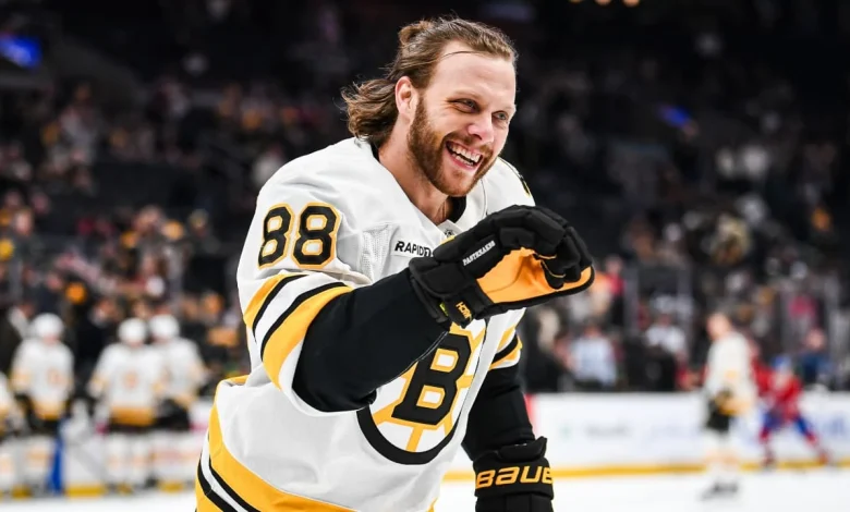 David Pastrnak Named NHL Second Star for January
